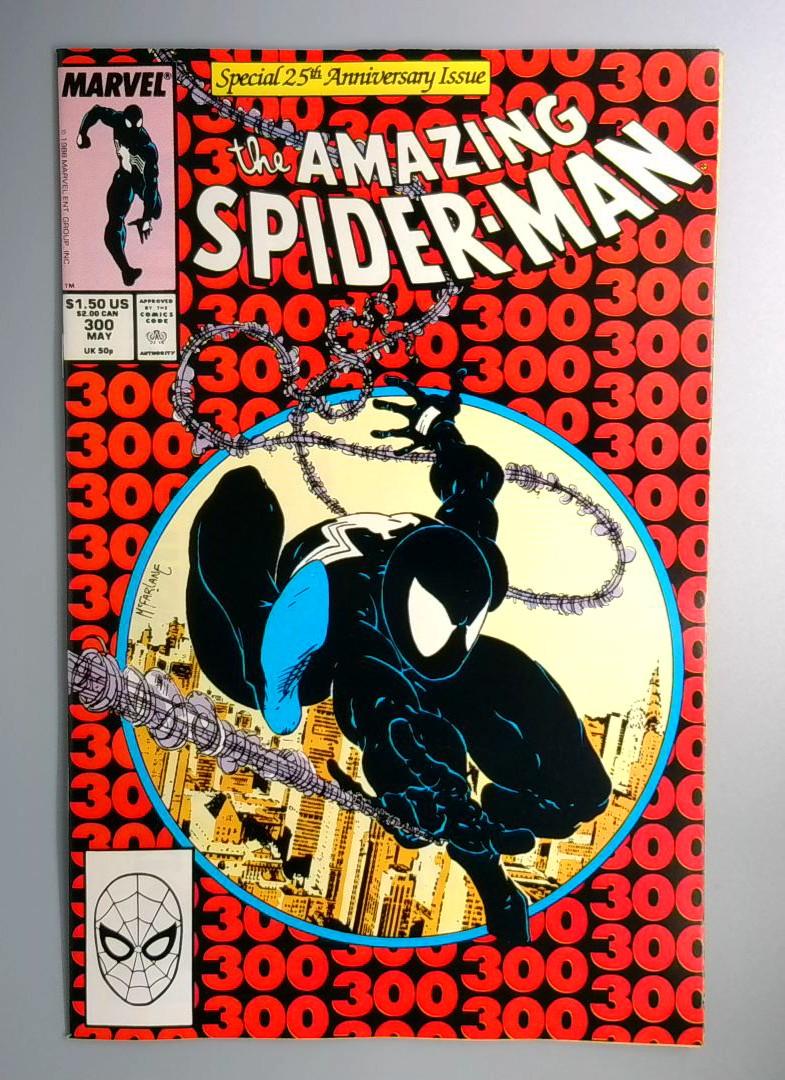 Amazing Spider-Man #300 NM+ 1st Full Appearance of Venom Marvel 1988 Copy2