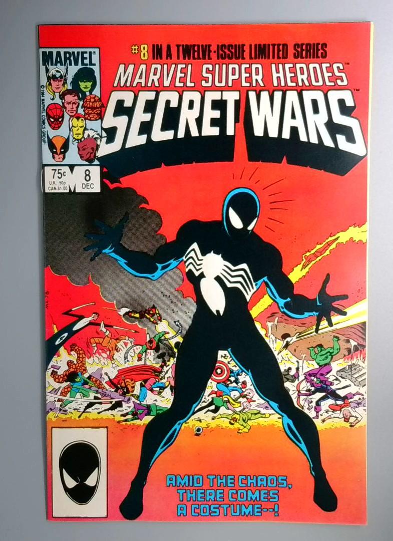 Marvel Super-Heroes: Secret Wars #8 NM Origin of the Symbiote Suit Marvel 1984