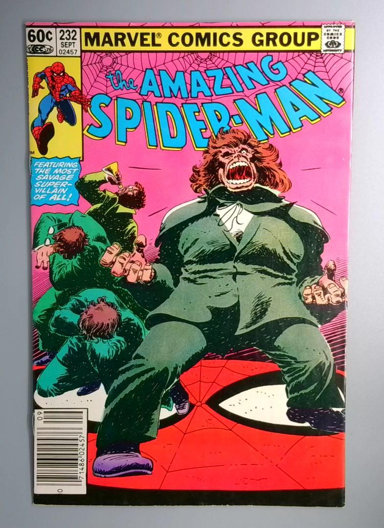 Amazing Spider-Man #232 Newsstand Edition Marvel 1982