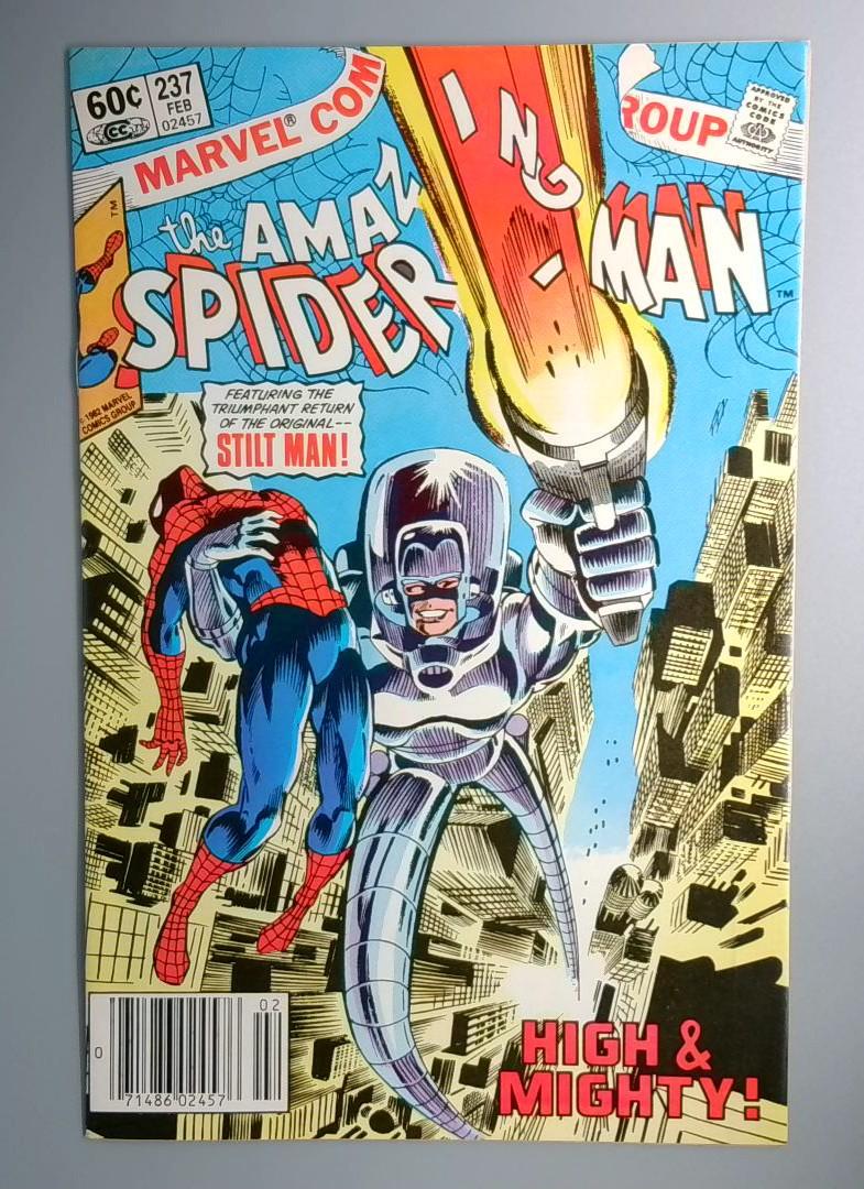Amazing Spider-Man #237 VF+ Stilt-Man Newsstand Edition Marvel 1983