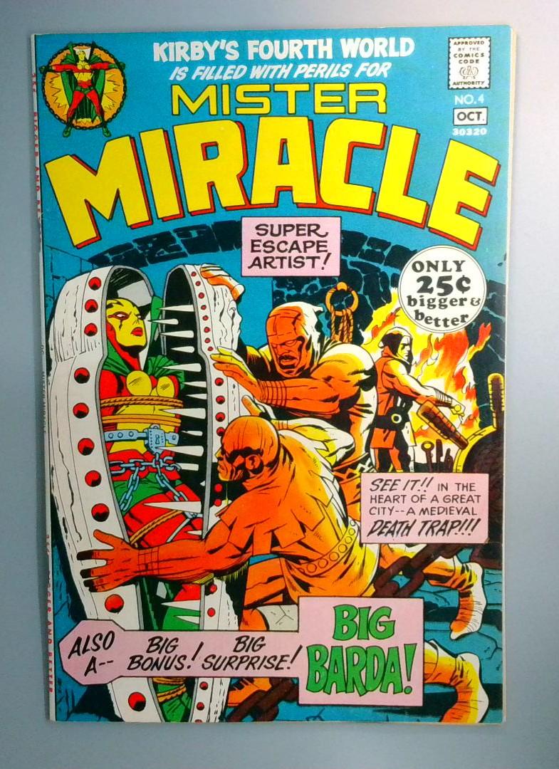Mister Miracle #4 VF/NM 1st Appearance of Big Barda 🔥 DC 1971