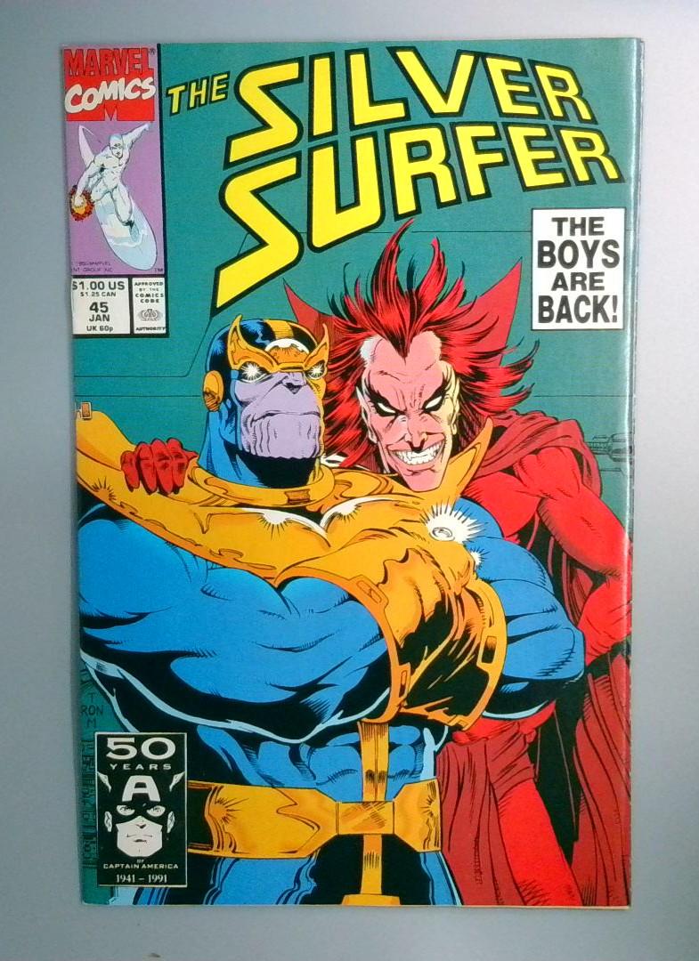 Silver Surfer #45 Mephisto Marvel 1991