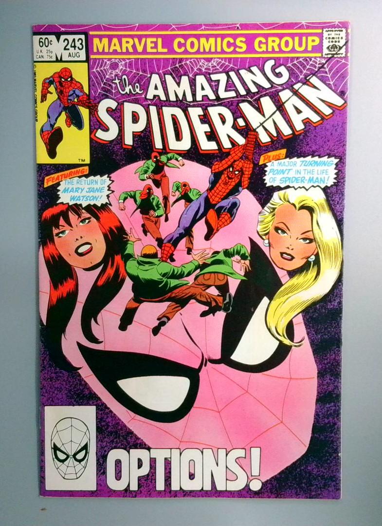 Amazing Spider-Man #243 Mary Jane Watson Returns Marvel 1983