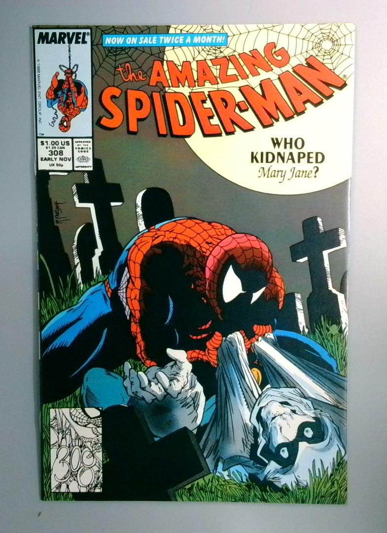 Amazing Spider-Man #308 VF+ Taskmaster Marvel 1988