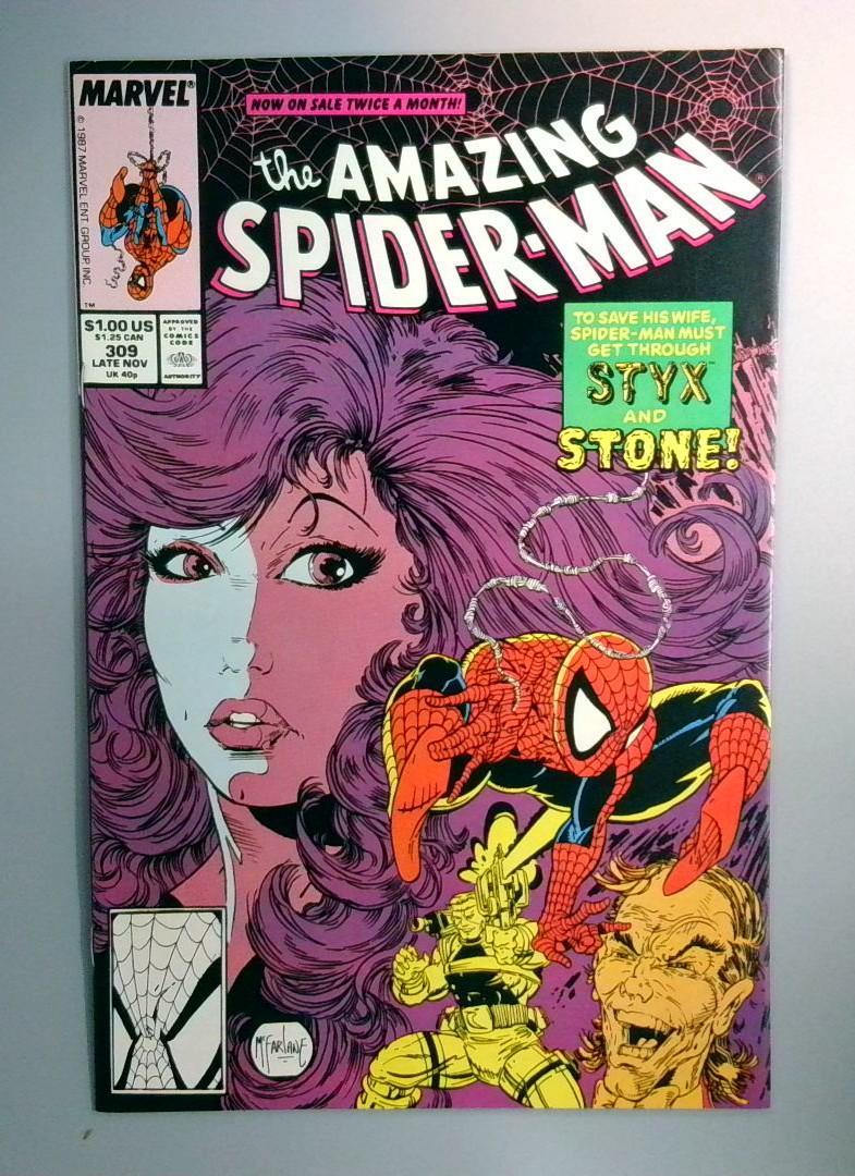Amazing Spider-Man #309 VF+ McFarlane Marvel 1988