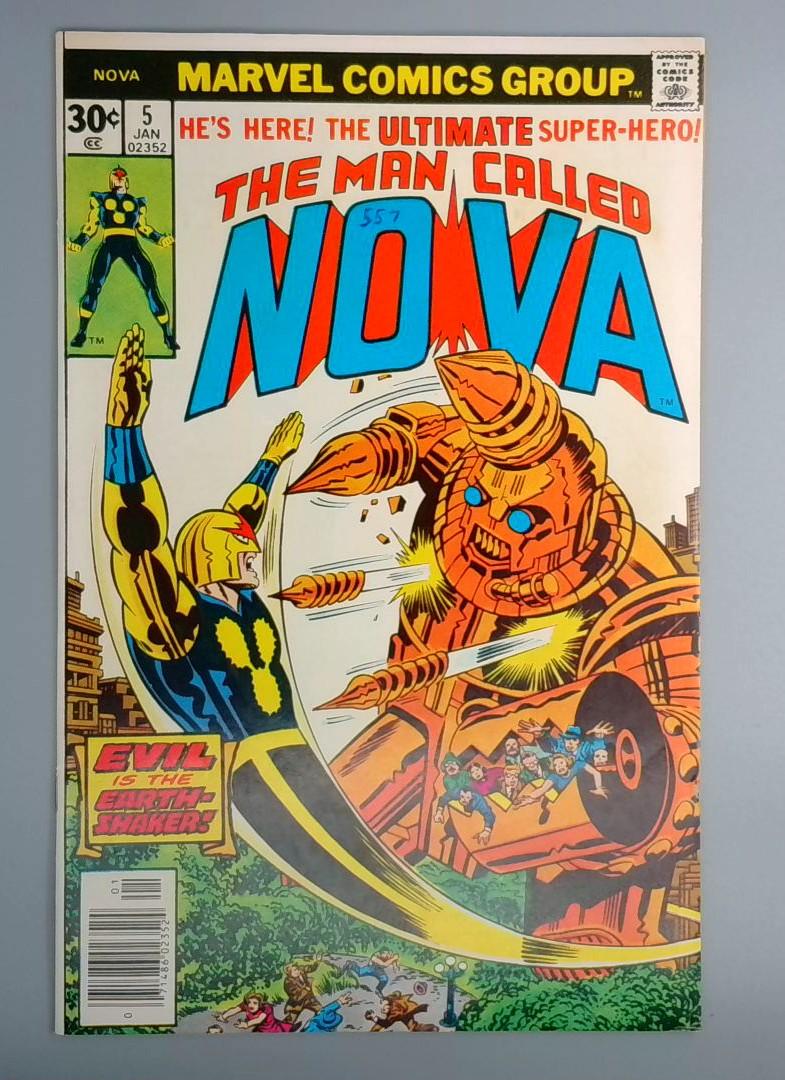 Nova #5 VF+ Marvel 1976