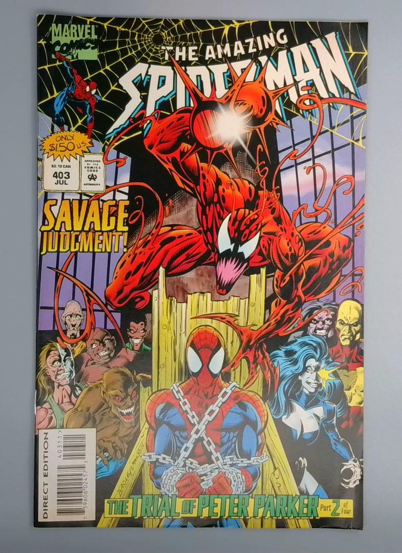 Amazing Spider-Man #403 Carnage Marvel 1995
