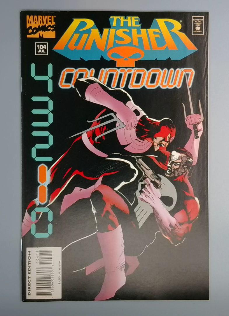 Punisher #104 VF+ Last Issue Marvel 1995