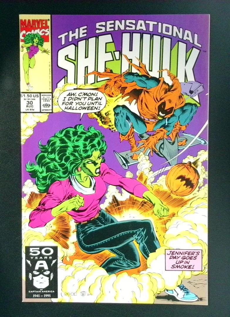 The Sensational She-Hulk #50 VF Marvel 1991