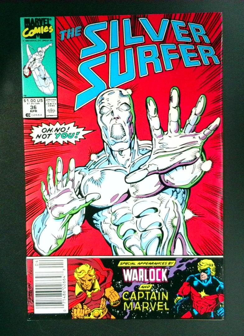 Silver Surfer #36 NM-Newsstand Edition Marvel 1990