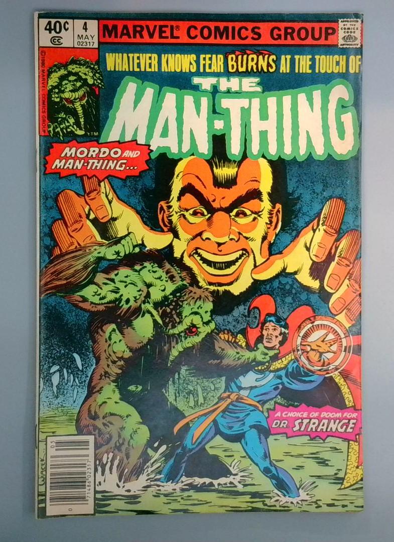 Man-Thing #4 Doctor Strange Newsstand Edition Marvel 1980