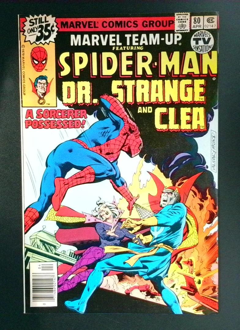 Marvel Team-Up #80 Dr. Strange and Clea Team-Up Marvel 1979