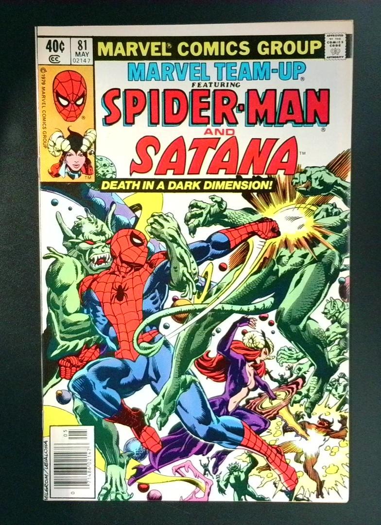 Marvel Team-Up #81 NM Death of Satana  Marvel 1979