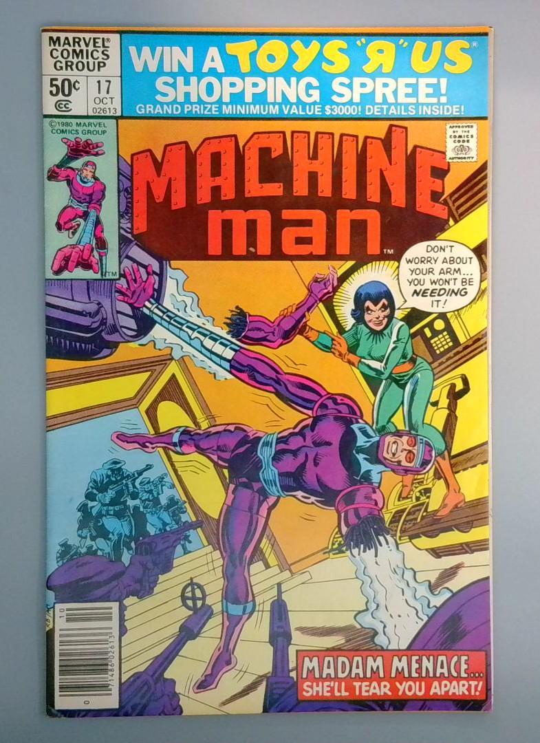 Machine Man #17 Marvel 1980