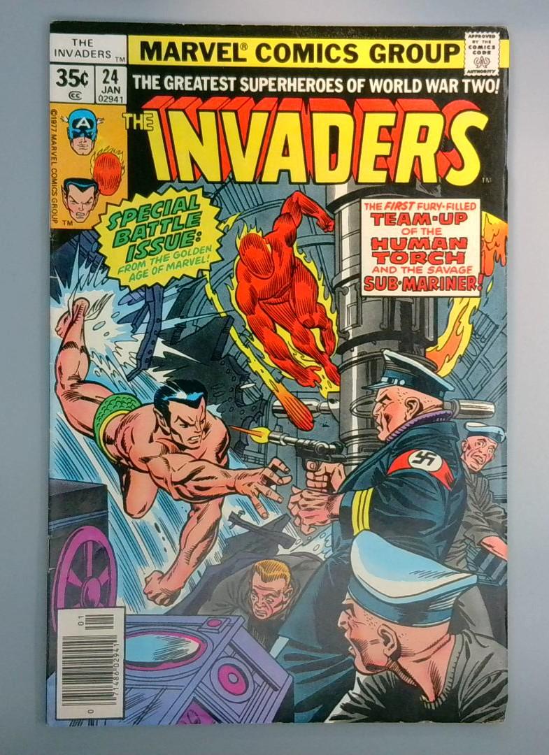 Invaders #24 Reprint: Marvel Mystery Marvel 1978