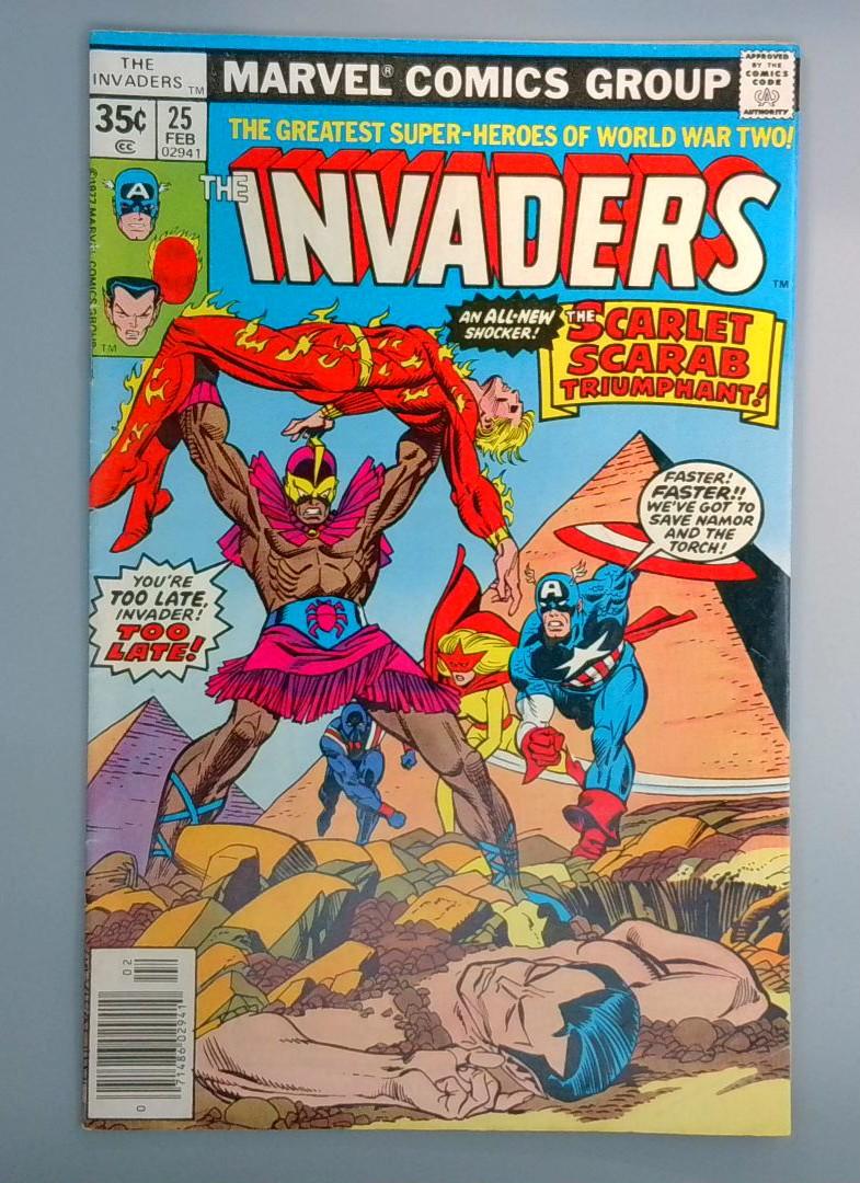 Invaders #25 Marvel 1978