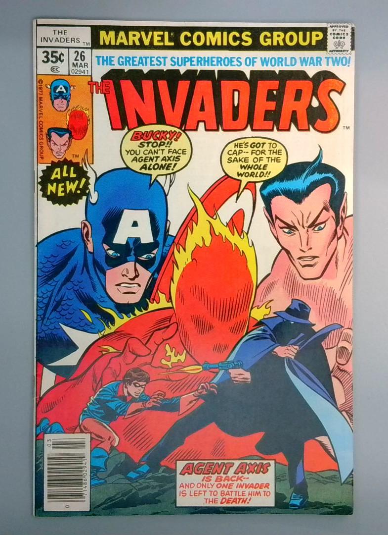 Invaders #26 Marvel 1978