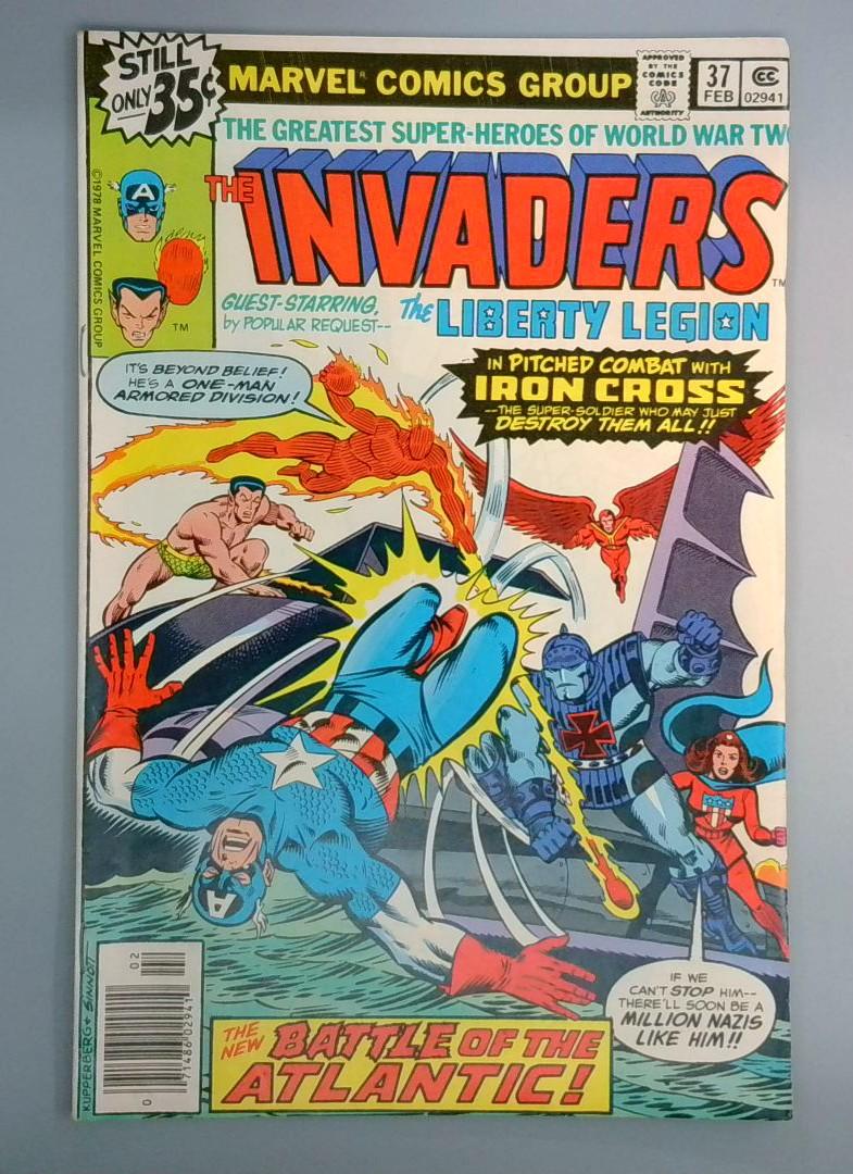 Invaders #37 Marvel 1979