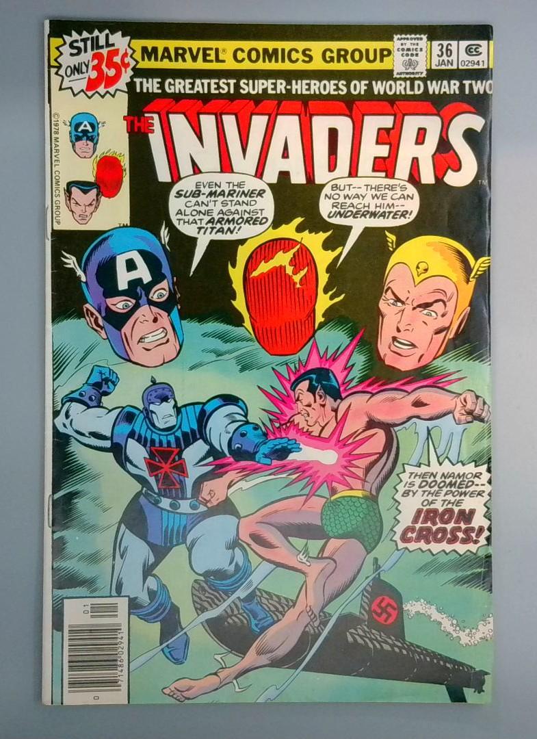 Invaders #36 Marvel 1979