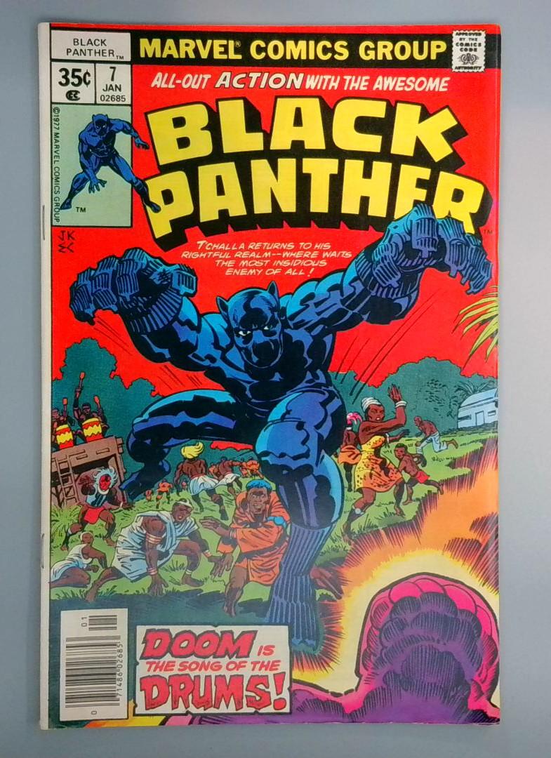 Black Panther #7 Classic Kirby Cover Marvel 1978