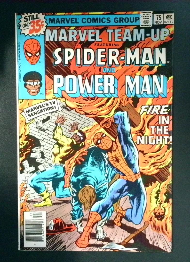 Marvel Team-Up #75 NM- Luke Cage Power Man Team-Up Marvel 1978