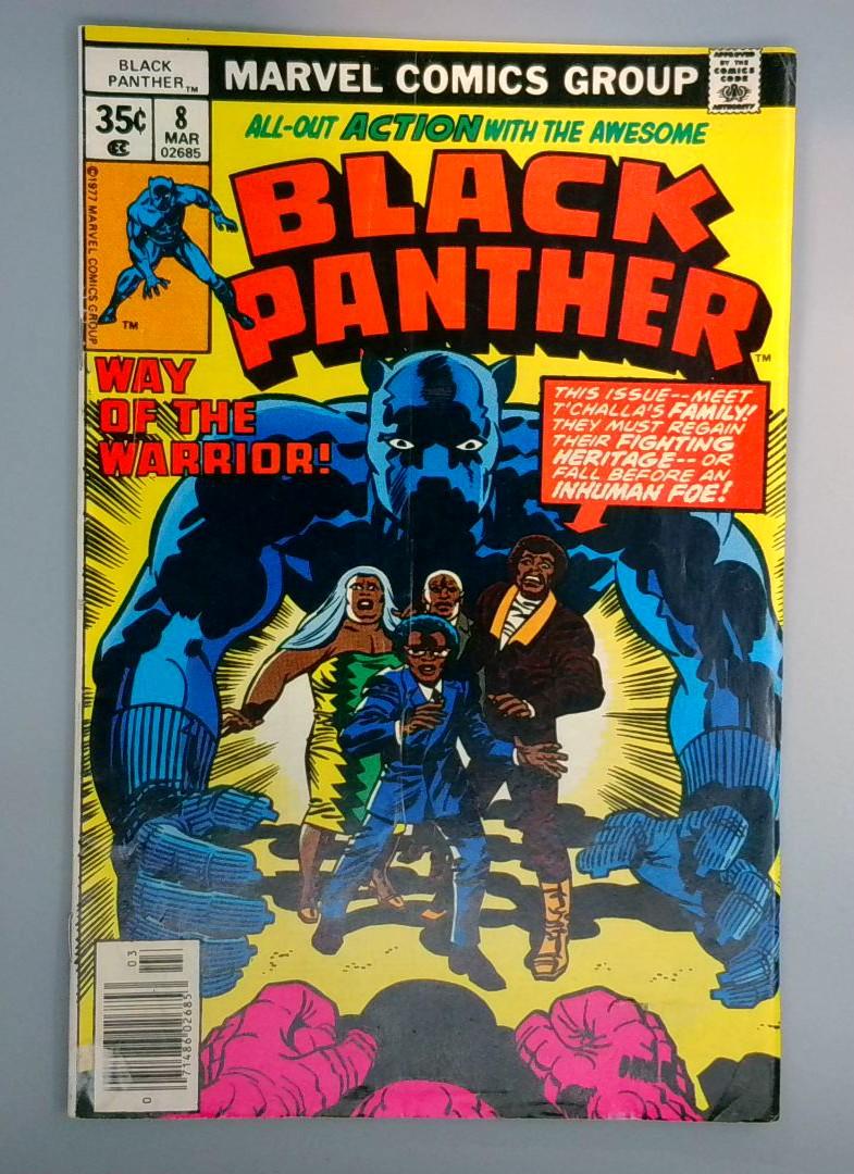 Black Panther #8 VG+ Marvel 1978