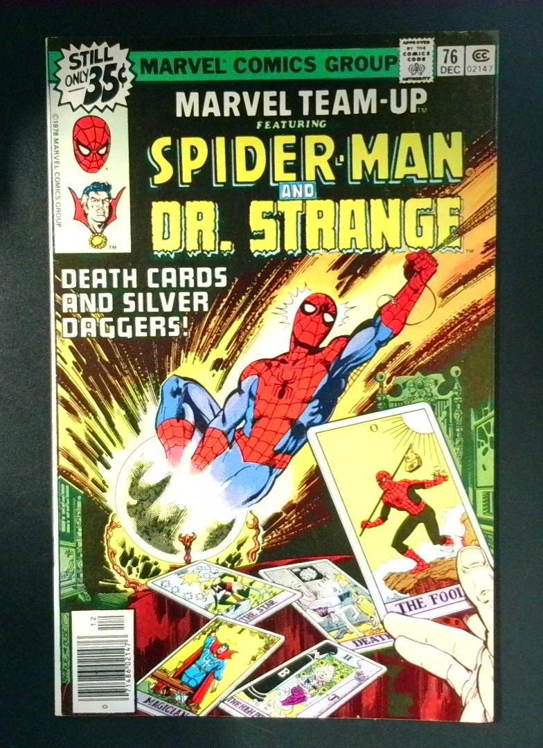 Marvel Team-Up #76 VF Dr. Strange Team-Up Marvel 1978