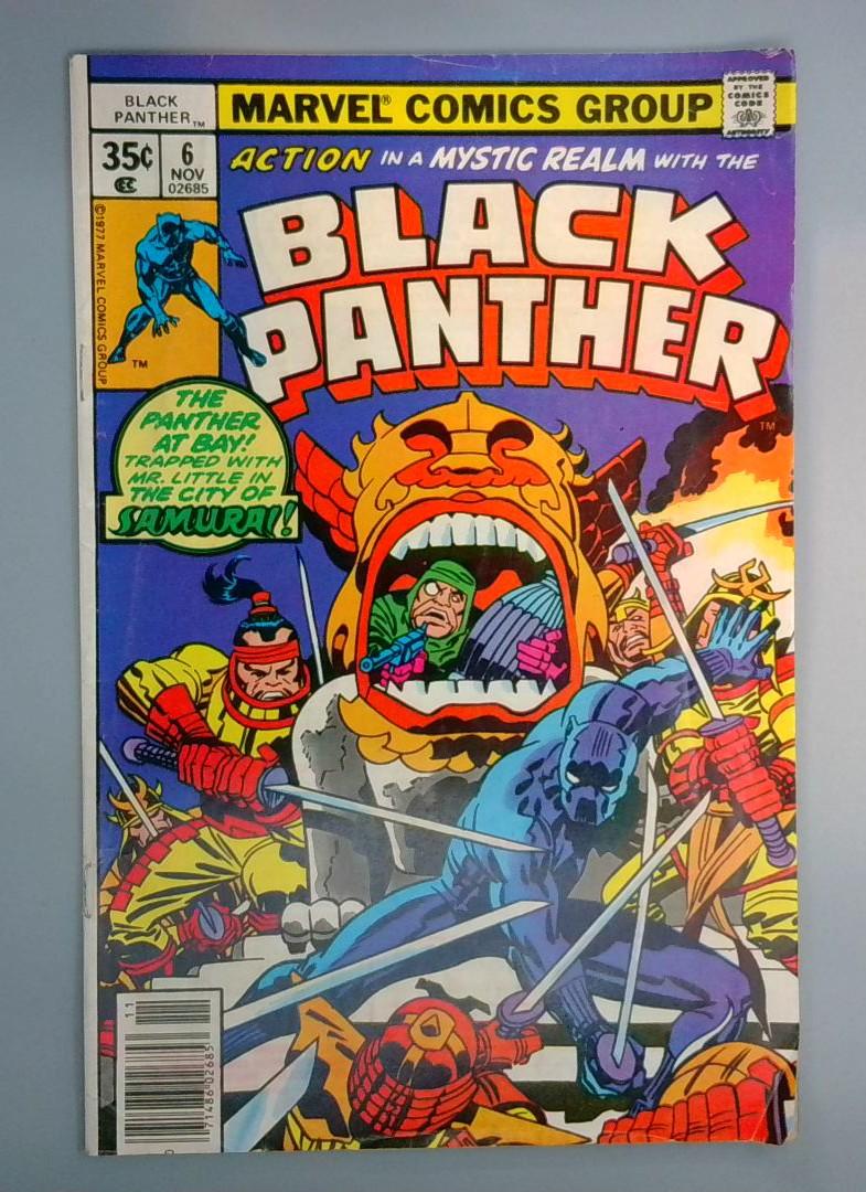 Black Panther #6 VG+ 1st Appearance of Jakarra Marvel 1977