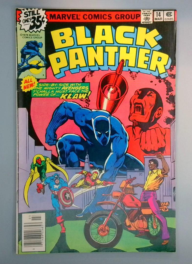 Black Panther #14 1st Published Bill Sienkiewicz Cover Marvel 1979