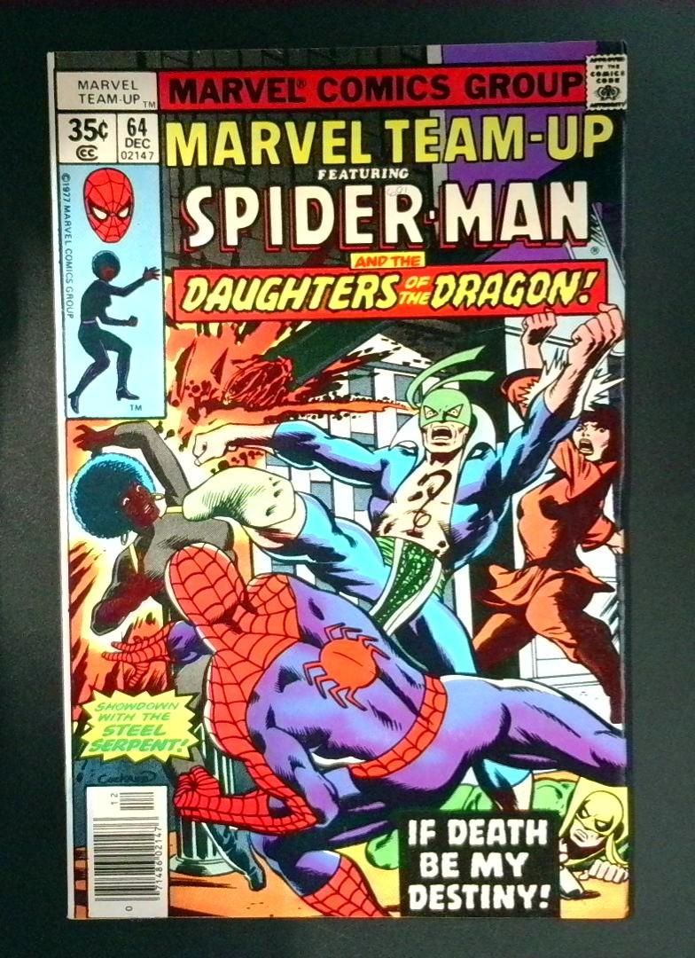 Marvel Team-Up #64 VF- Daughters of the Dragon Marvel 1977