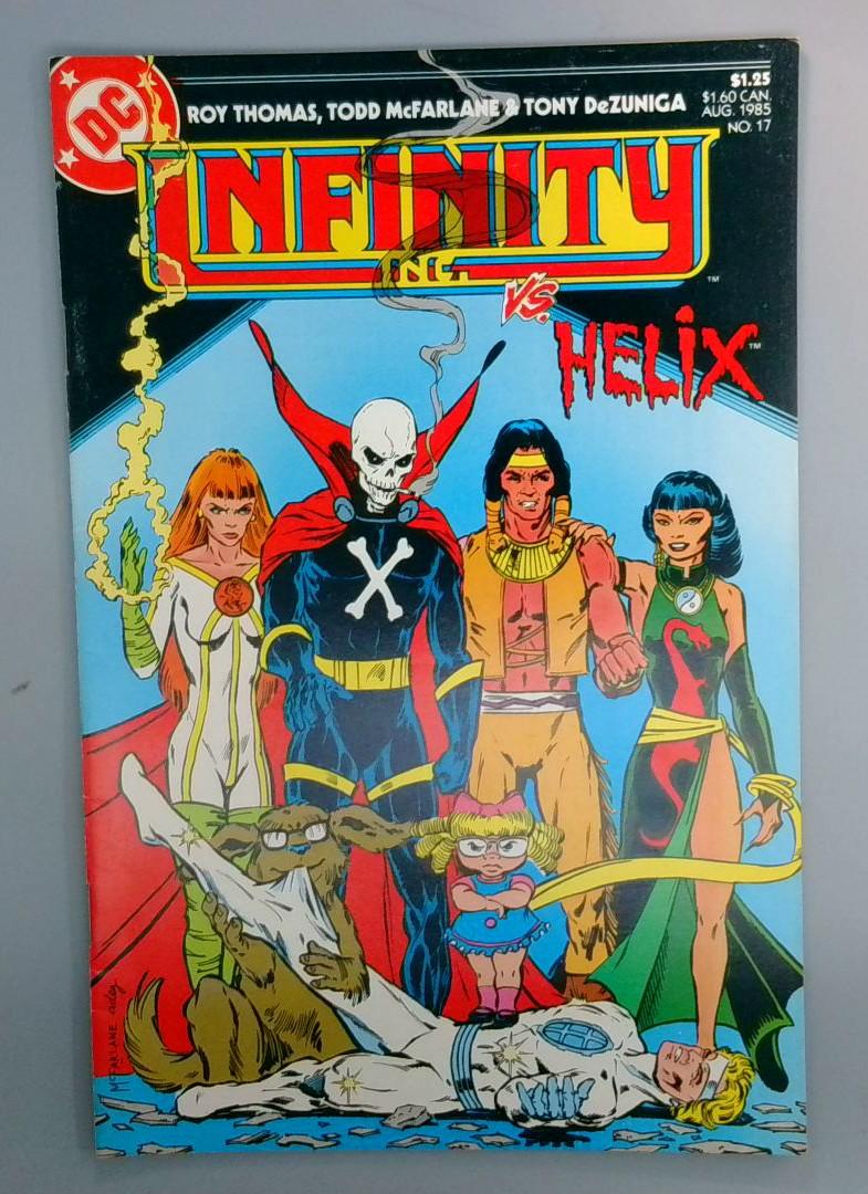 Infinity Inc. #17 VF- McFarlane DC 1985