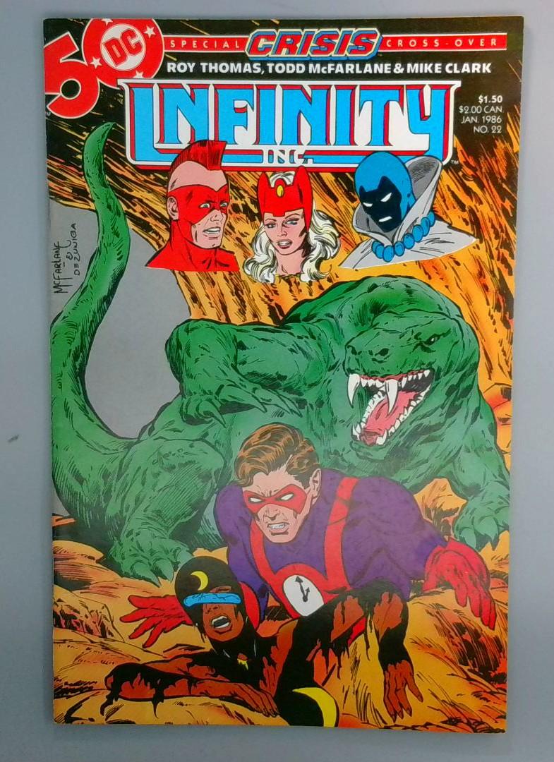 Infinity Inc. #22 FN/VF McFarlane DC 1986