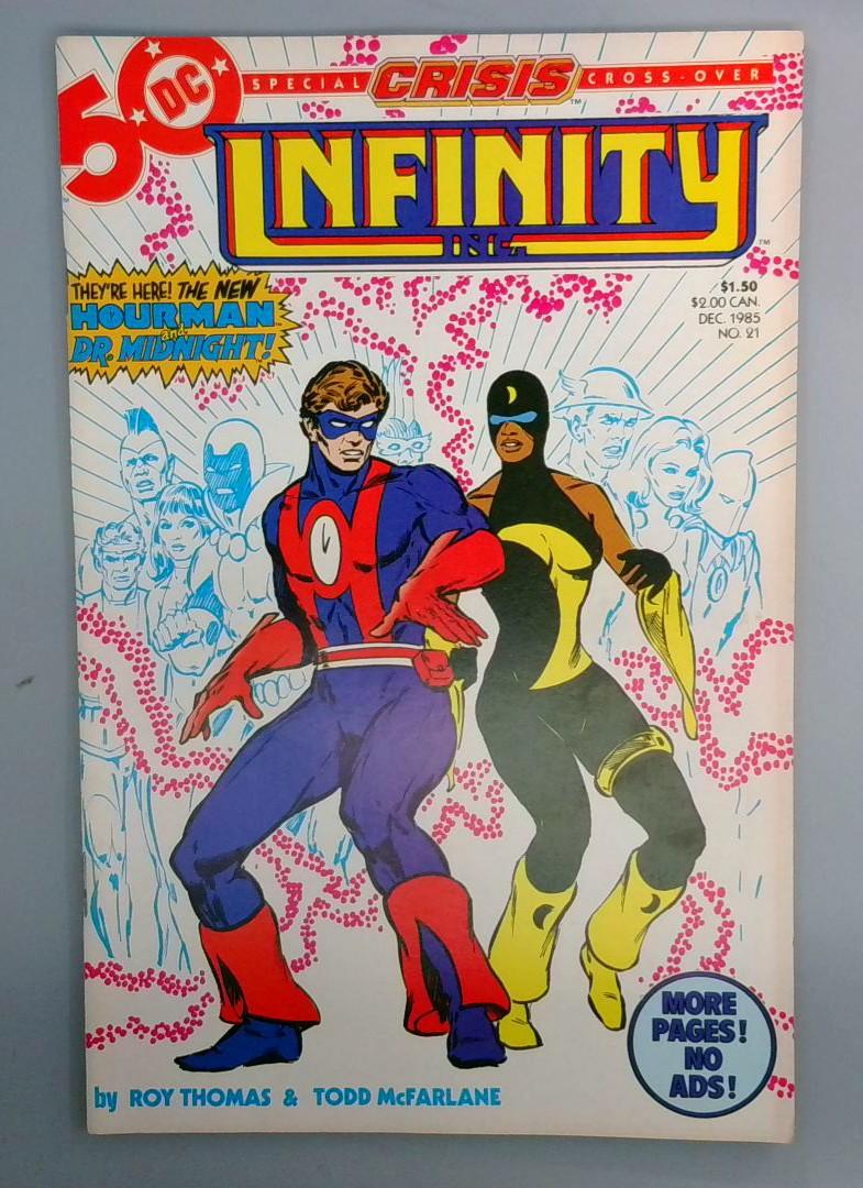 Infinity Inc. #21 VF- McFarlane DC 1985