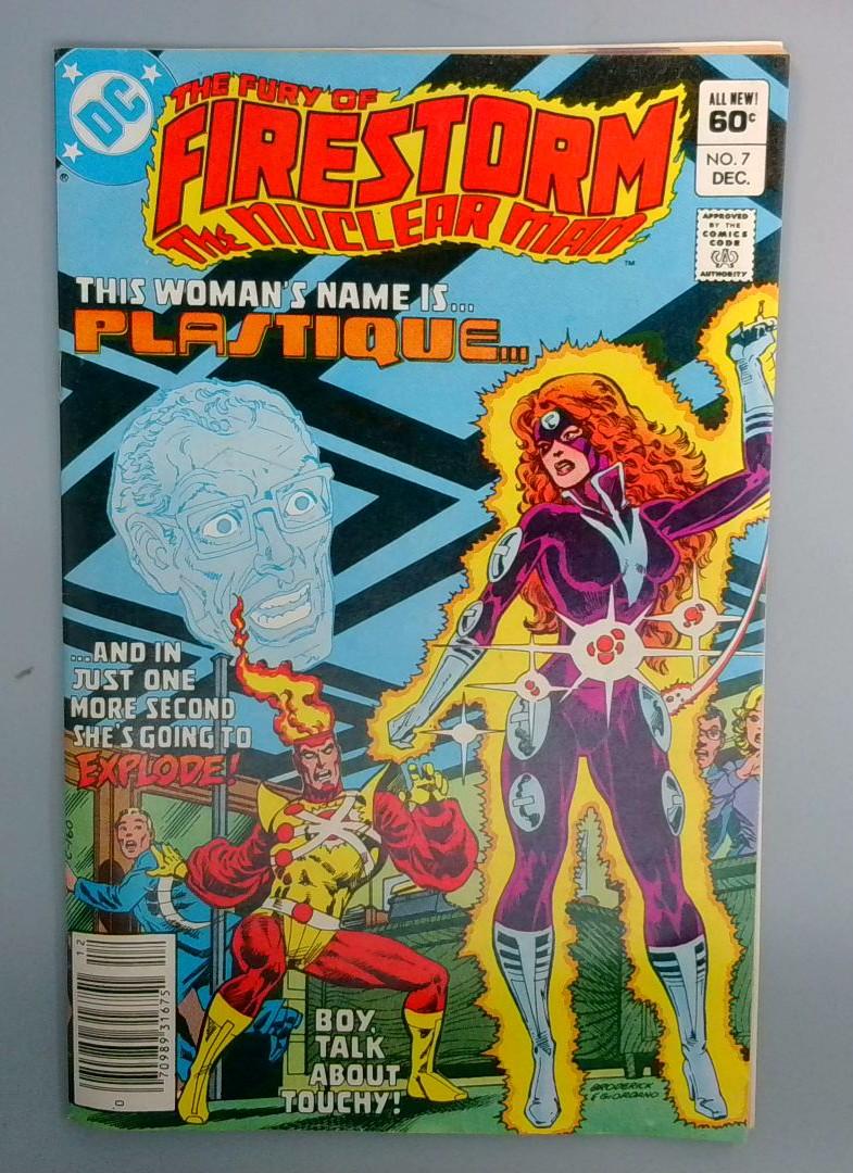 Fury of Firestorm #7 1st Plastique DC Comics December 1982
