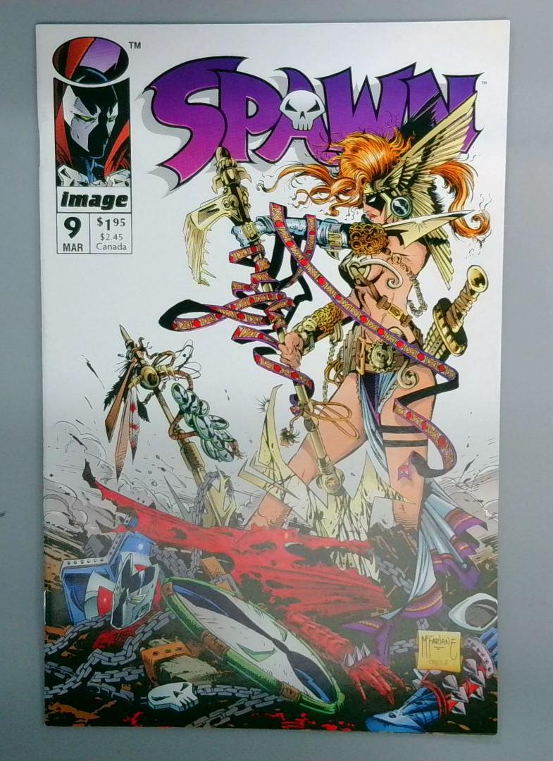 Spawn #9 NM 1st Appearance of Medieval Spawn Image 1993