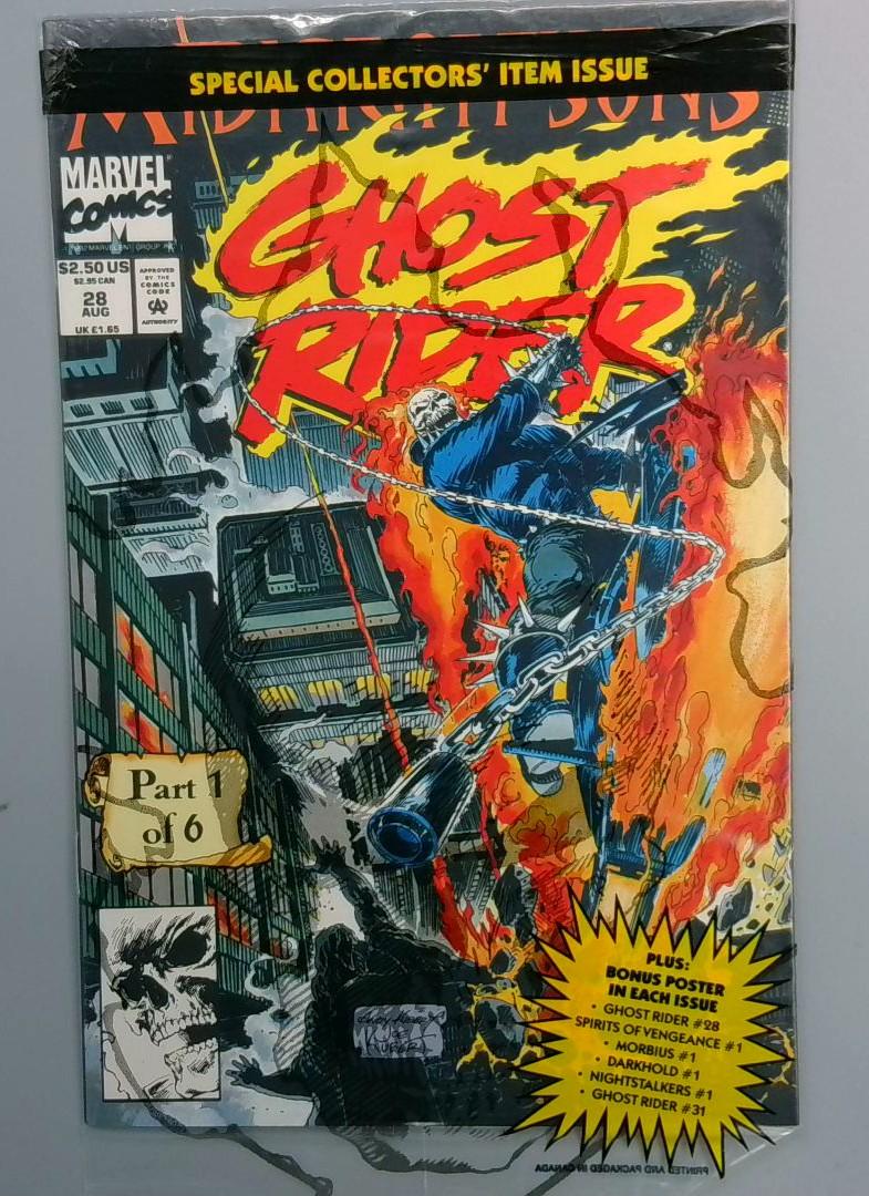 Ghost Rider #28 NM 1st Appearance of Lilith Marvel 1992