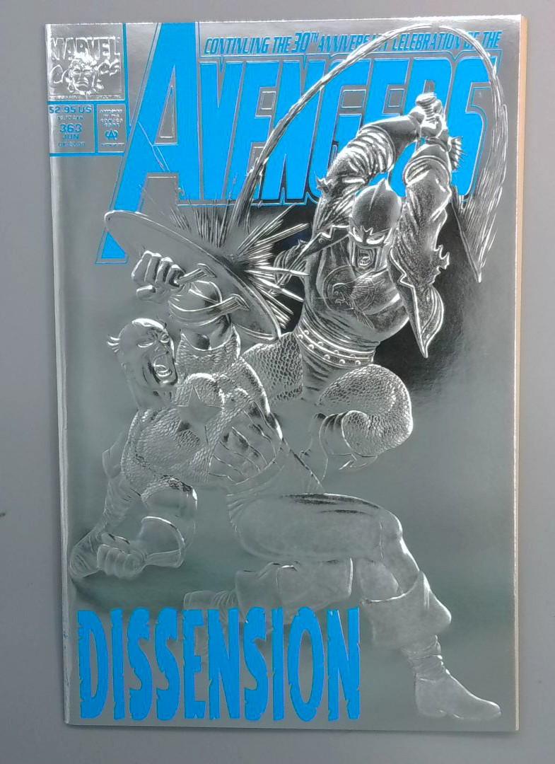 Avengers #363 NM Silver - Foil Cover Marvel 1993