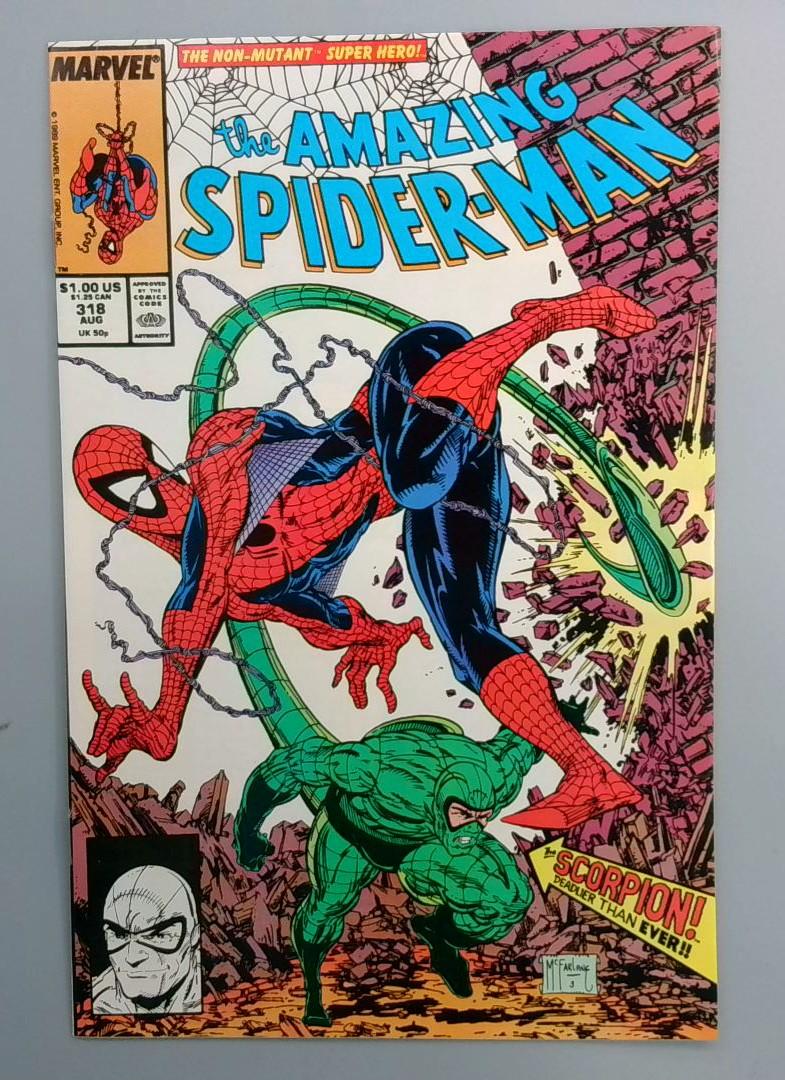 Amazing Spider-Man #318 VF McFarlane Marvel 1989
