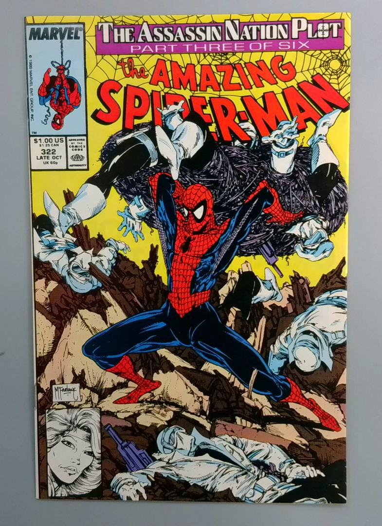 Amazing Spider-Man #322 VF McFarlane Marvel 1989