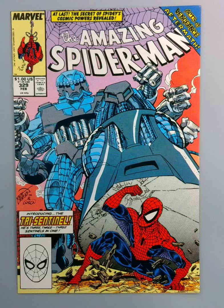 Amazing Spider-Man #329 VF+ Marvel 1990