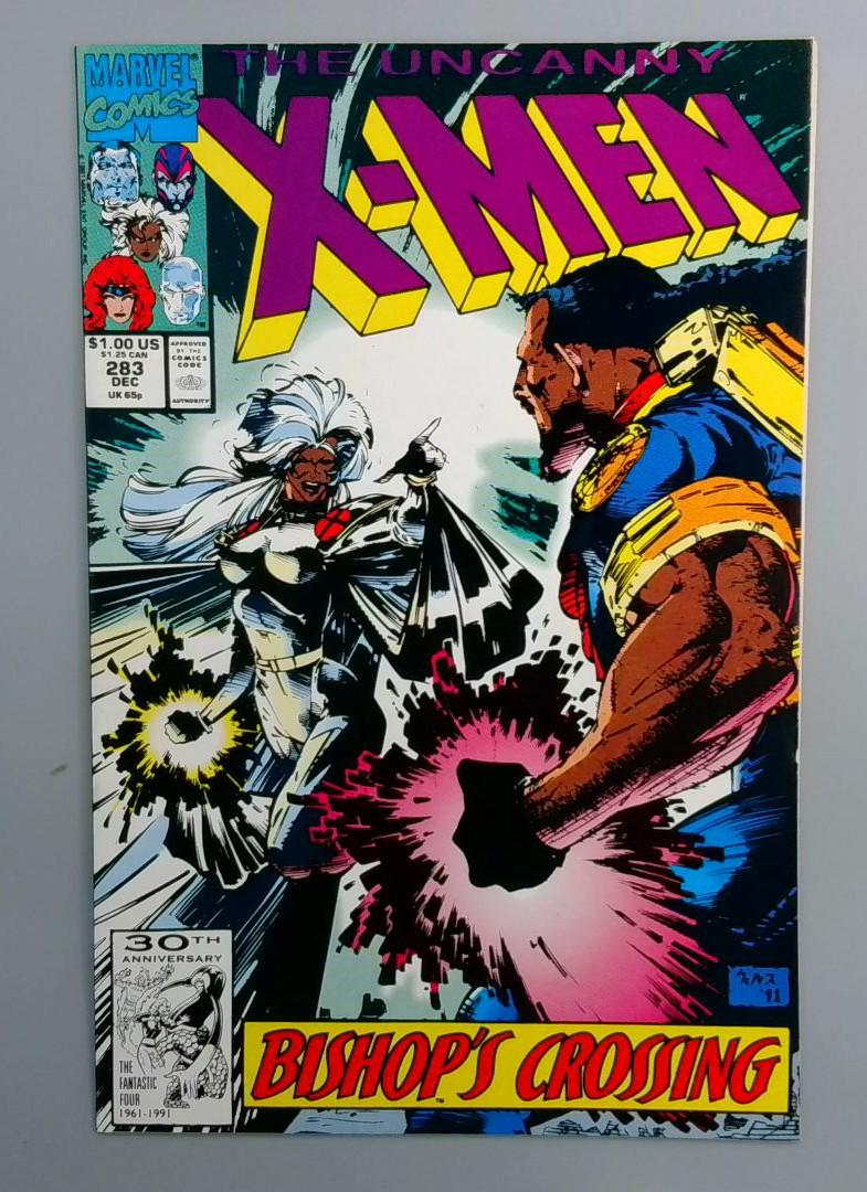 Uncanny X-Men #283 NM 1st Full Appearance of Bishop Marvel 1991