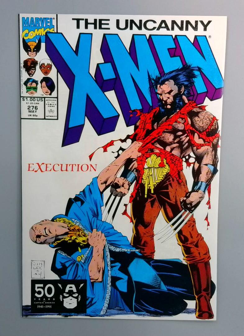 Uncanny X-Men #276 VF- Jim Lee Marvel 1991