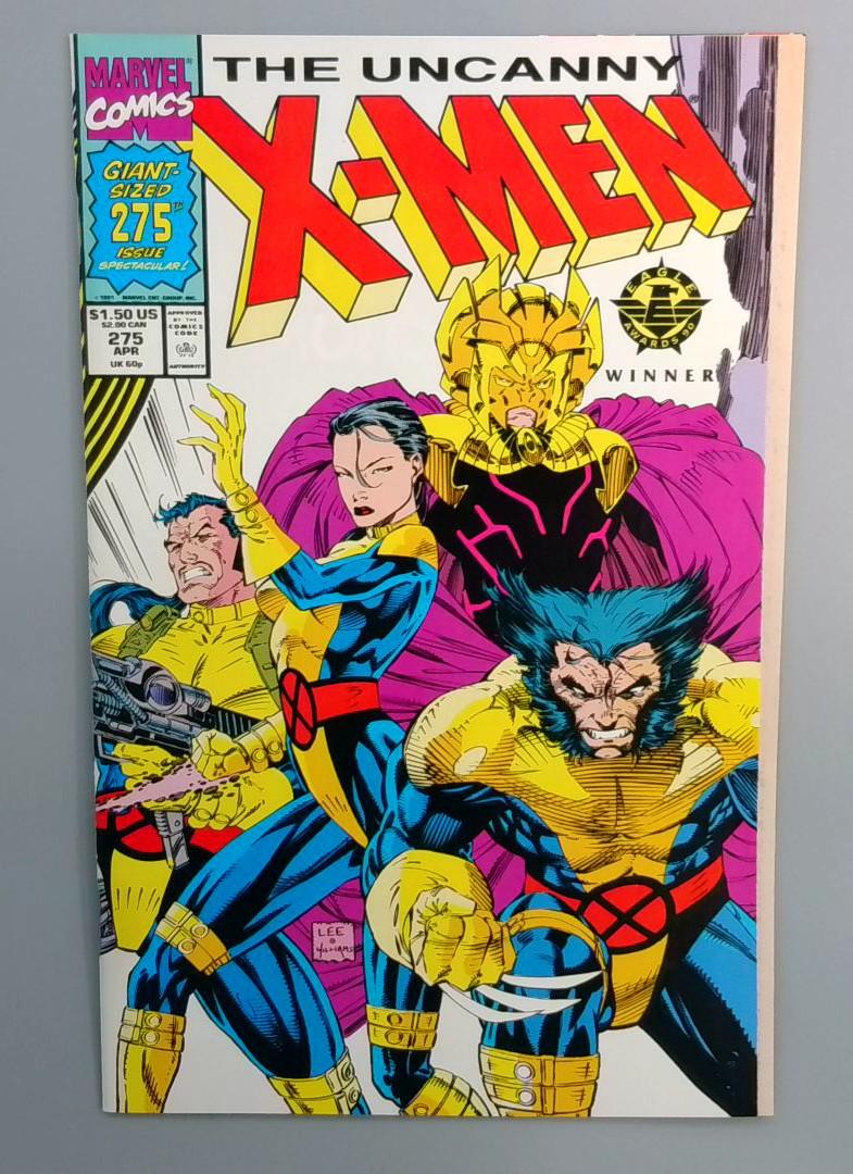 Uncanny X-Men #275 NM Jim Lee Marvel 1991
