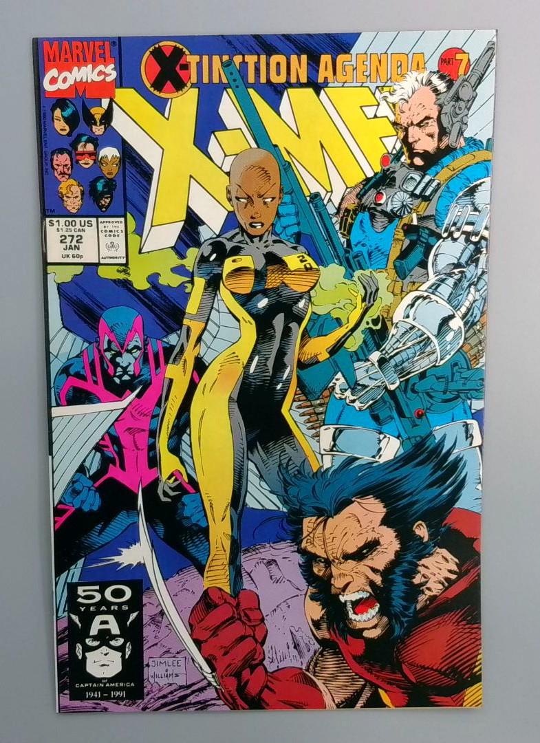 Uncanny X-Men #272 X-Tinction Agenda Part 7 Marvel 1991