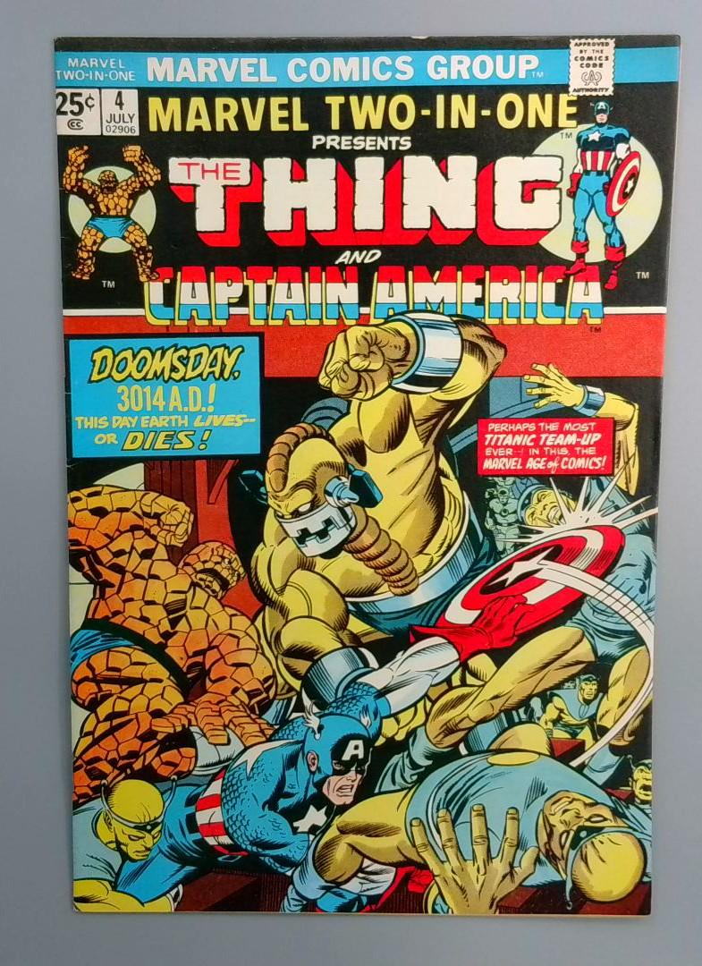 Marvel Two-In-One #4 VF Marvel 1974
