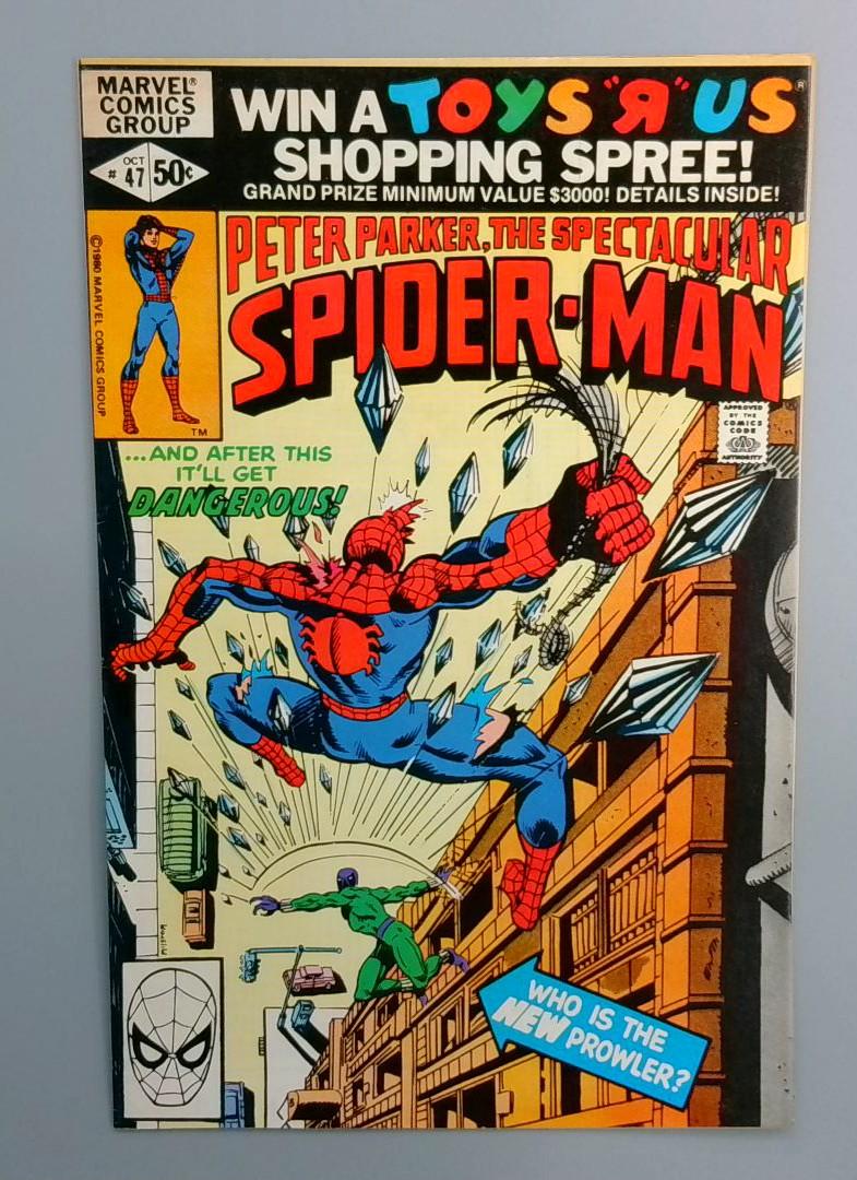 Spectacular Spider-Man #47 VF 1st Appearance of Nathan Lubensky Marvel 1979
