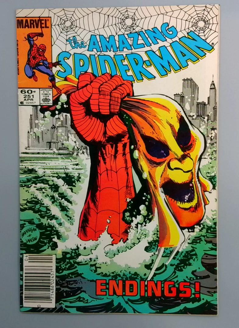 Amazing Spider-Man #251 Newsstand Edition Marvel 1984