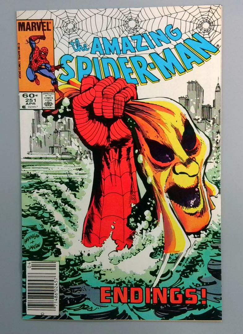 Amazing Spider-Man #251 VF Newsstand Edition Marvel 1984