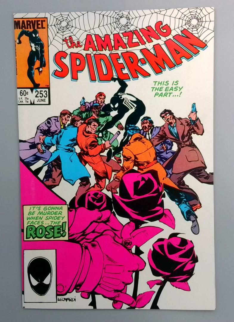 Amazing Spider-Man #253 VF 1st Appearance of the Rose Marvel 1984