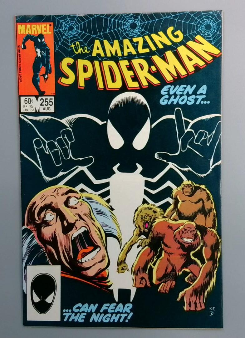 Amazing Spider-Man #255 1st Appearance of Black Fox Marvel 1984